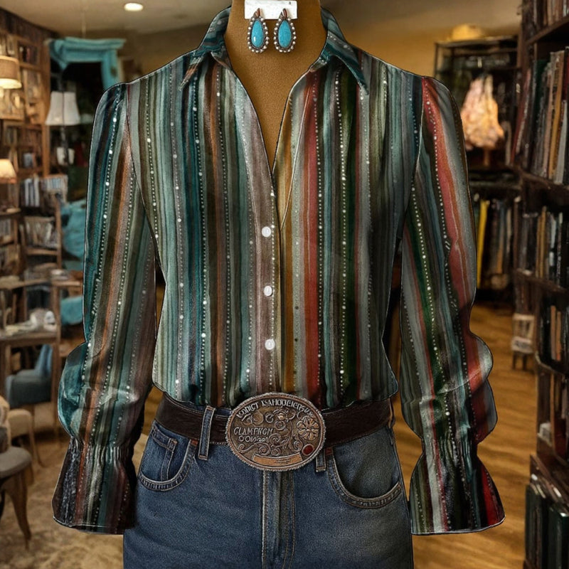 Carole - Chemisier Dégradé Vintage