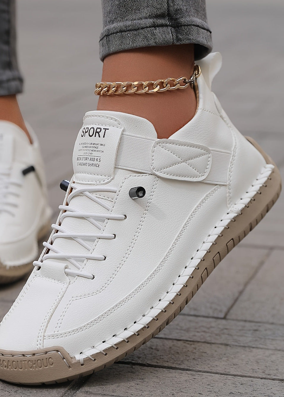 Juliette ~ Baskets confortables et soutenantes